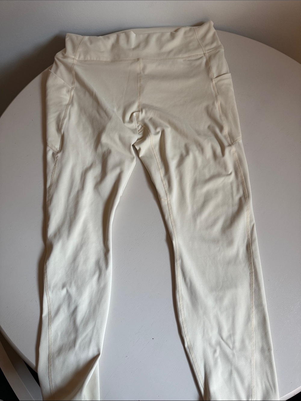 Fabletics PureLuxe Super Soft Butter Yellow High-Rise Pocket Leggings
